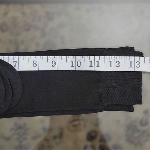 NWOT black over-the-knee socks - Picture 5 of 6